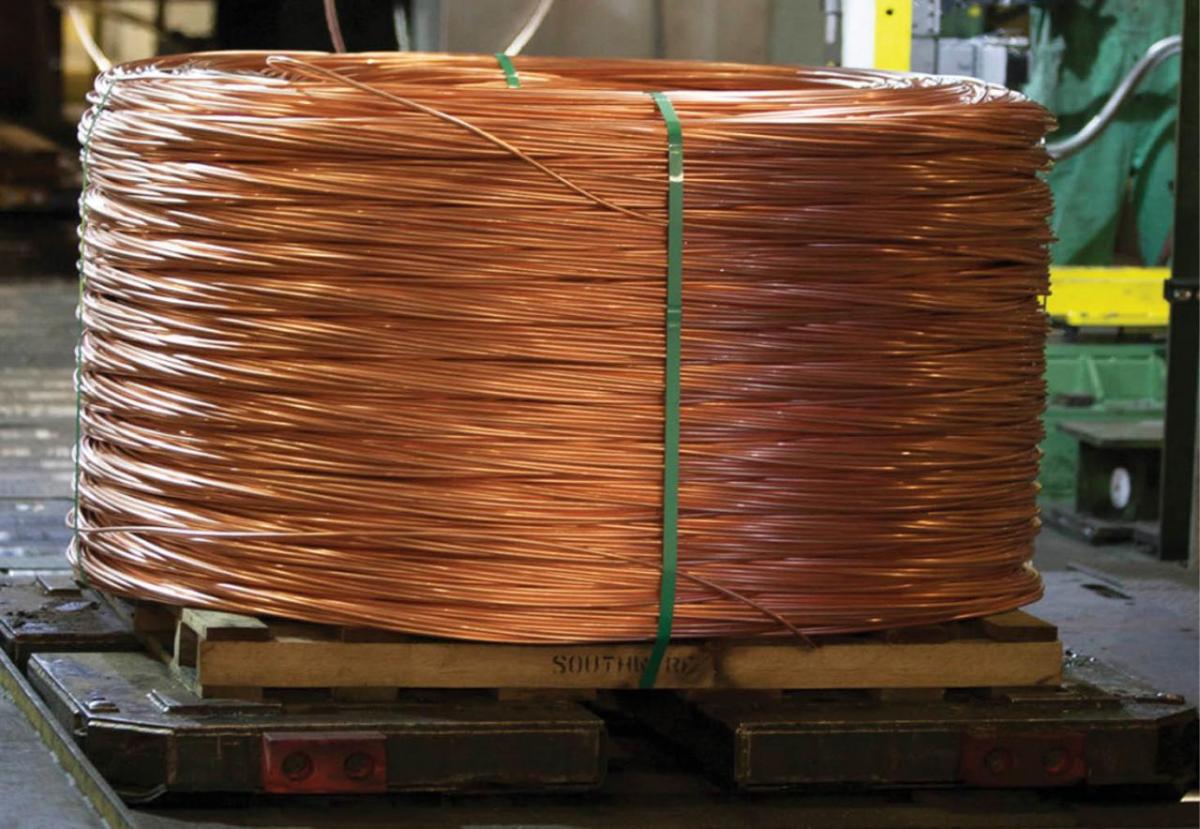 copper rod coil