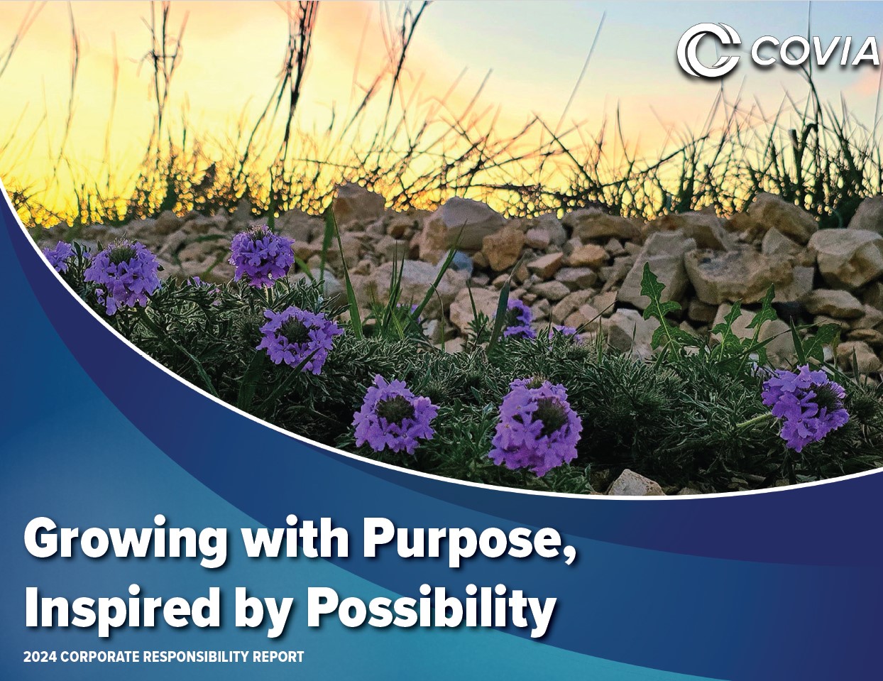 Covia's report cover
