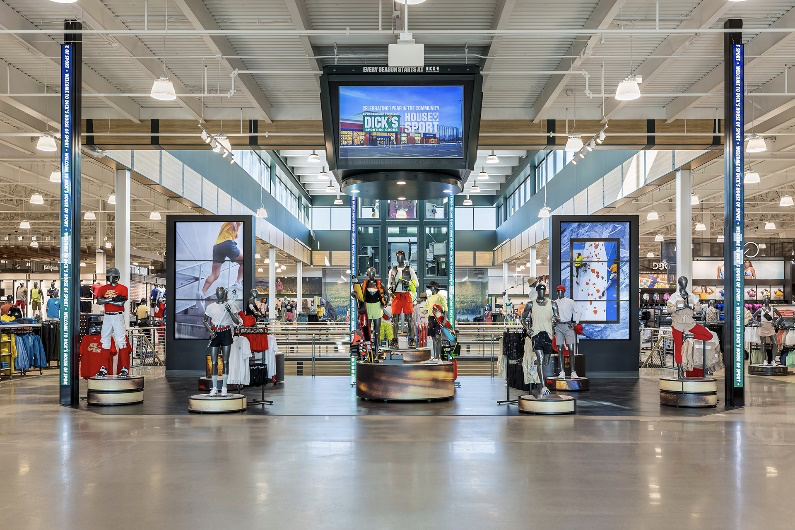 DICK'S Sporting Goods interior of store.