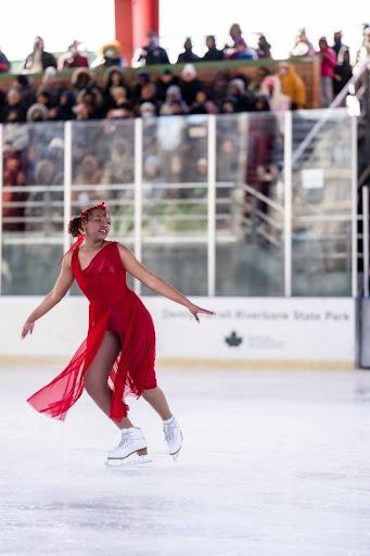 Figure Skating in Harlem student performing.