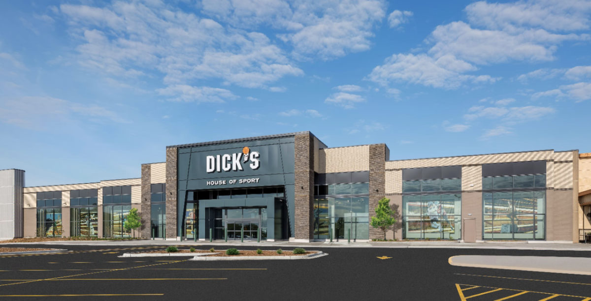 DICK'S Sporting Goods outside of store.