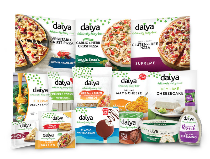 Daiya Dairy-Free Product Line - plant-based foods
