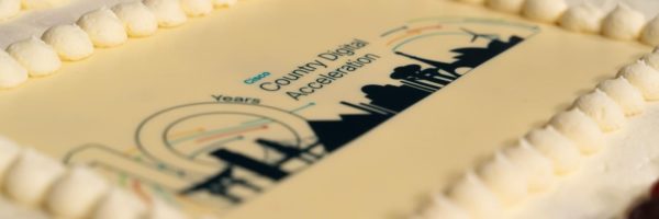 Cake celebrating 10 years of Cisco Country Digital Acceleration