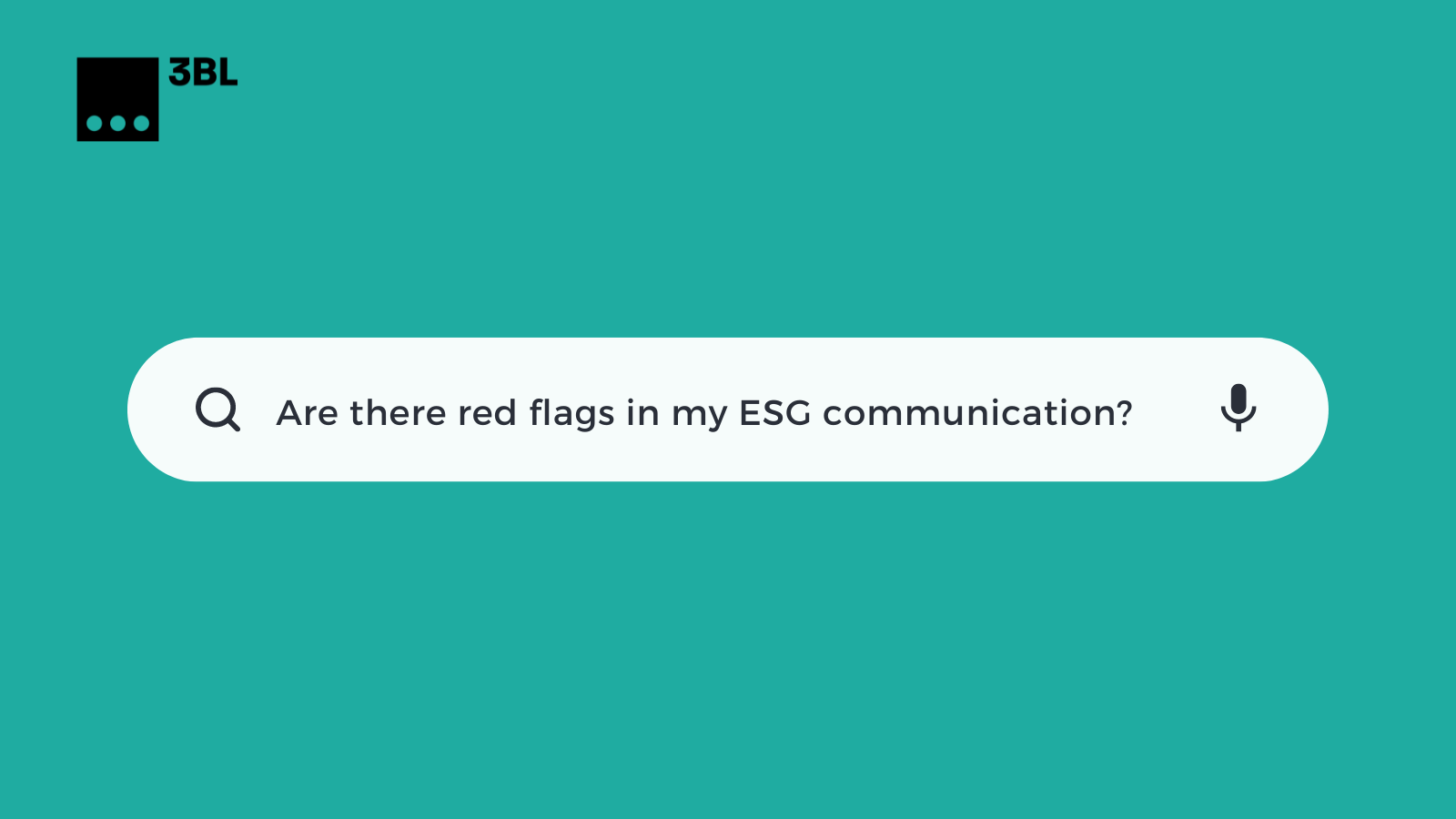 "Are there red flags in ESG communications?"