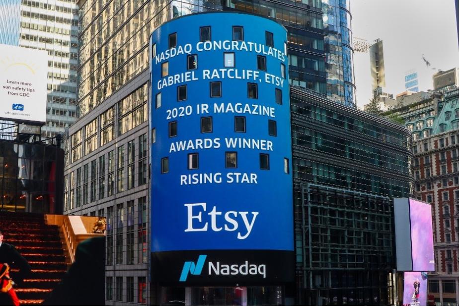 The Etsy Team was awarded ‘Best in ESG Reporting’ by IR Magazine