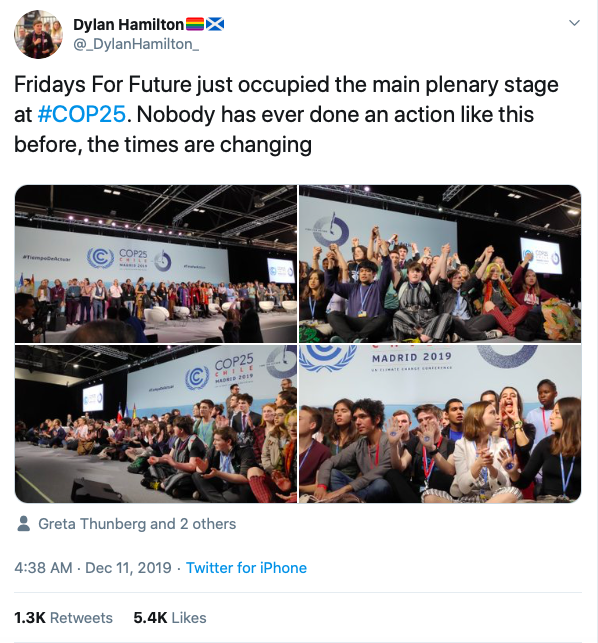 Fridays For Future COP25