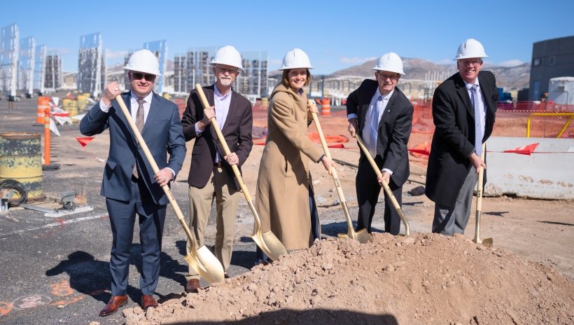 groundbreaking at solar-thermal test facility - new clean power