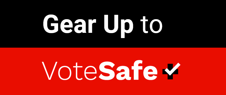 Gear Up to VoteSafe Logo