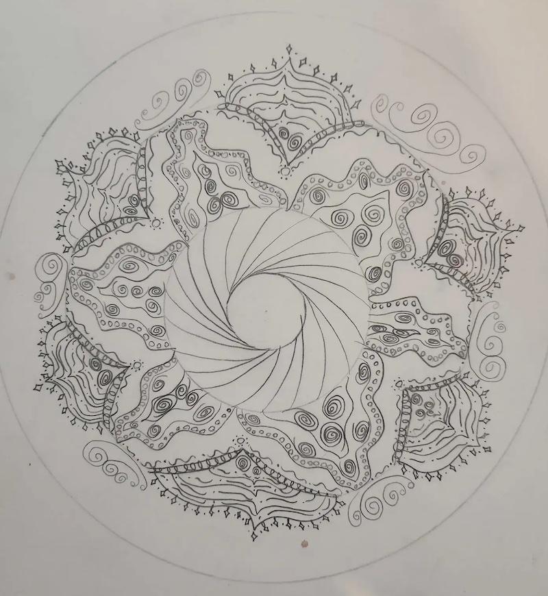 mandala drawing