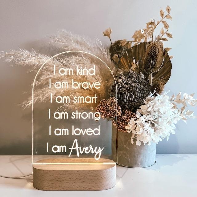 I am kind, I am brave, I am smart, I am loved.