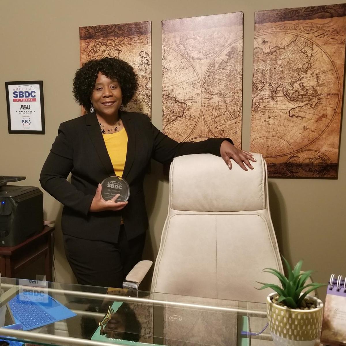 Caption: Andrea Rogers Mosley, Director of the Alabama SBDC Network at Alabama State University