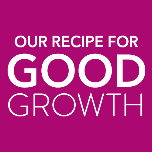"Our recipe for good growth"