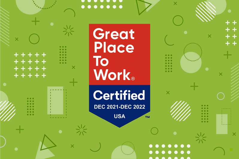 Great Place To Work Certified logo
