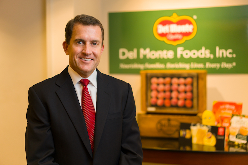Photo: Greg Longstreet, President and CEO of Del Monte Foods, Inc.