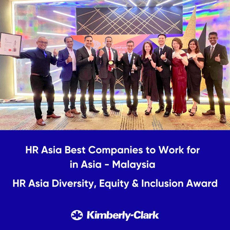 HR Asia Best Companies to Work for in Asia - Malayisa, HR Asia Diversity, Equity & Inclusion Award