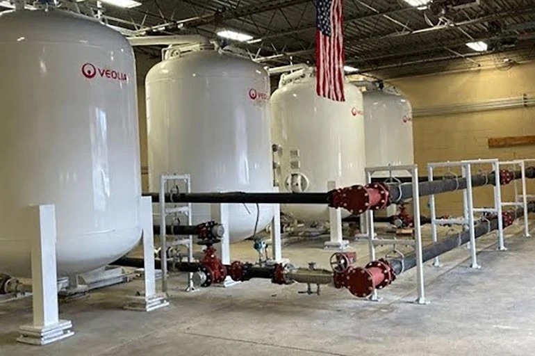 tanks of supplies