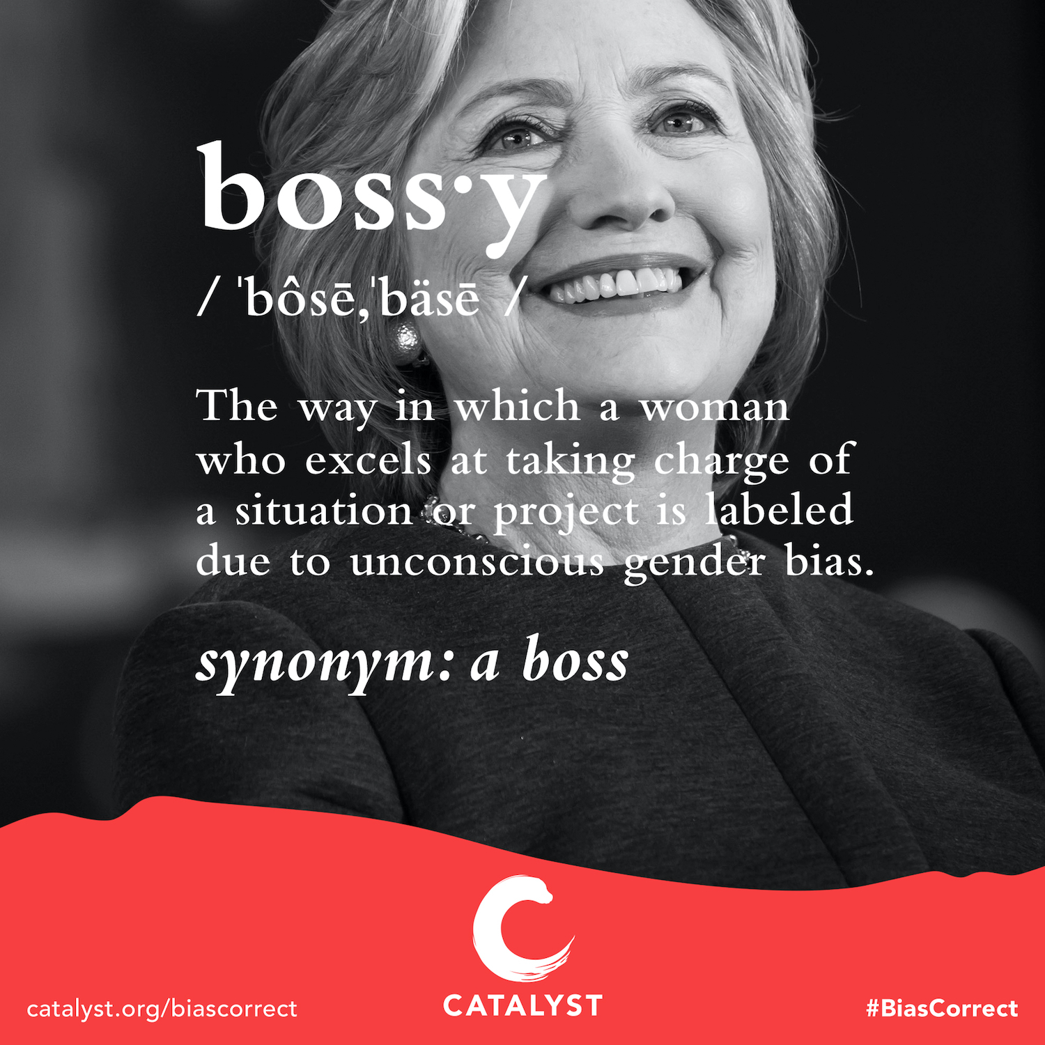 Hillary Clinton #BiasCorrect campaign to fight gender bias