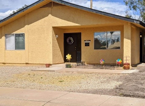 A home provided by House of Refuge to families facing housing insecurity.