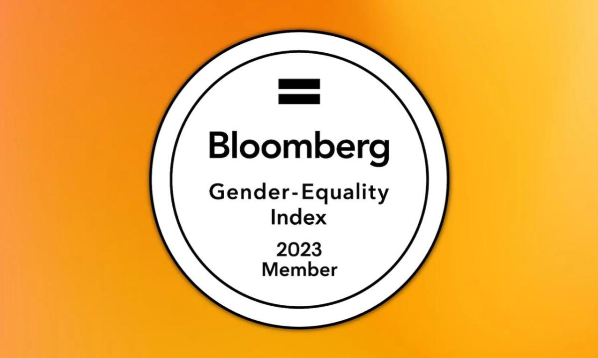 Bloomberg Gender Equality Index badge