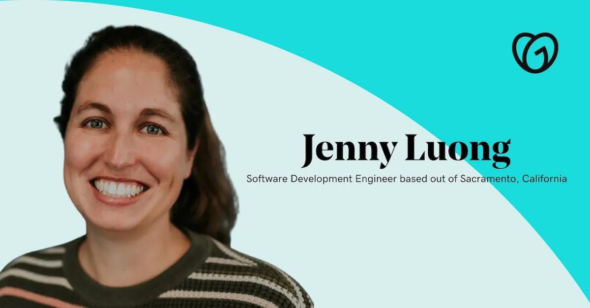 Photo of Jenny Luong; Software developer at GoDaddy.
