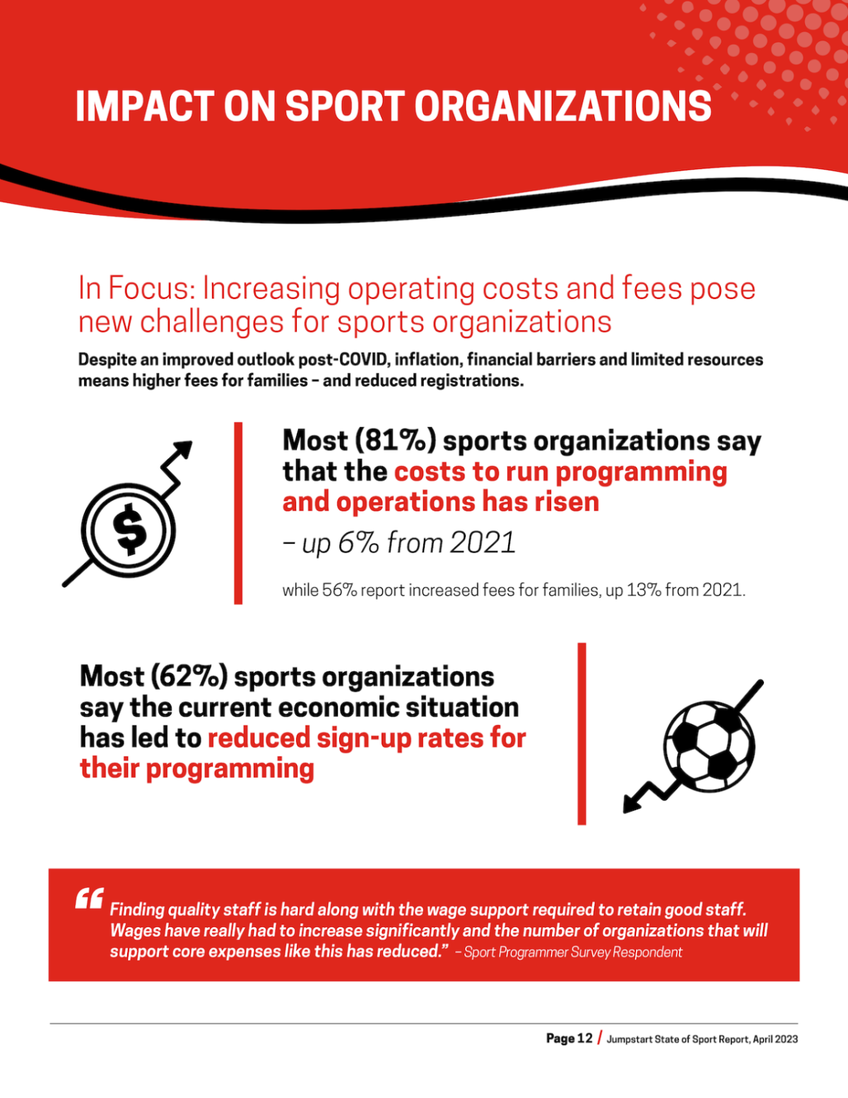 CSRWire - Return to Sport: Rising Costs the Main Barrier to Sport