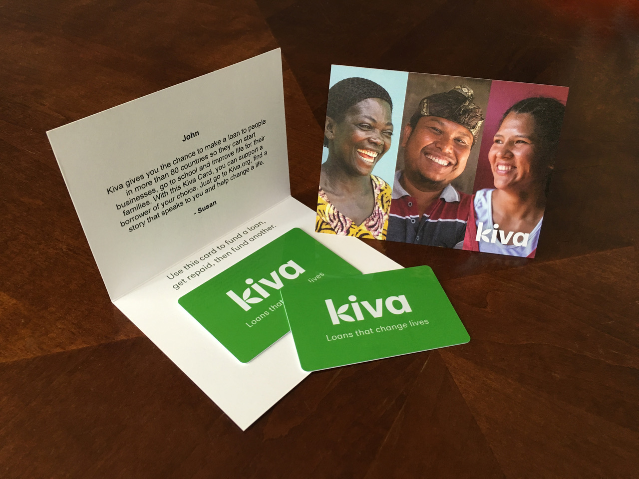 Kiva Cards sustainable holiday gifts