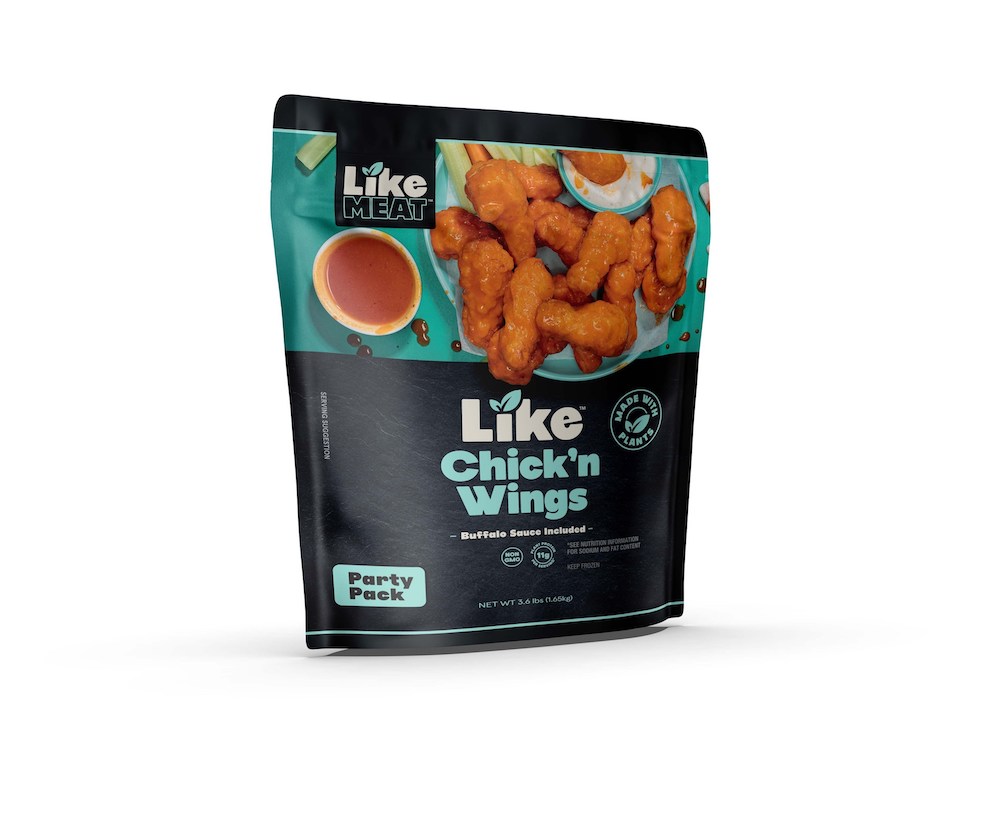 LikeMeat plant-based chicken wings - new plant-based foods