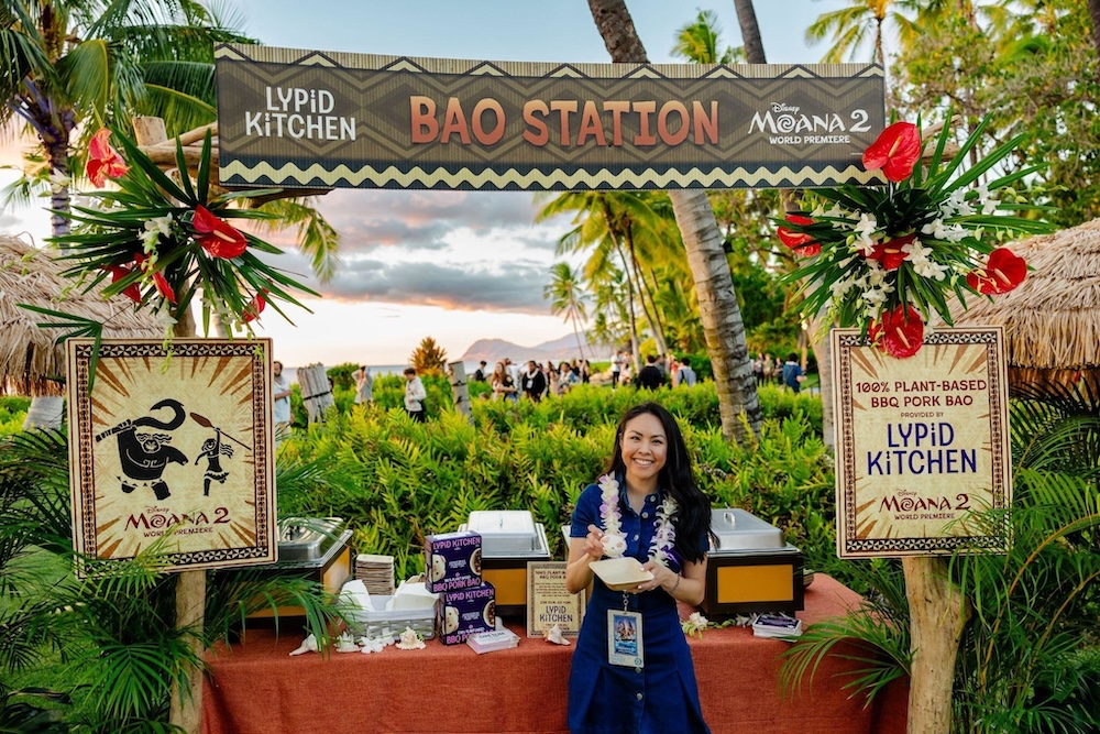 Lypid_Kitchen_Piggy_Bao_Moana_2_World_Premiere — new plant-based foods launching in 2025