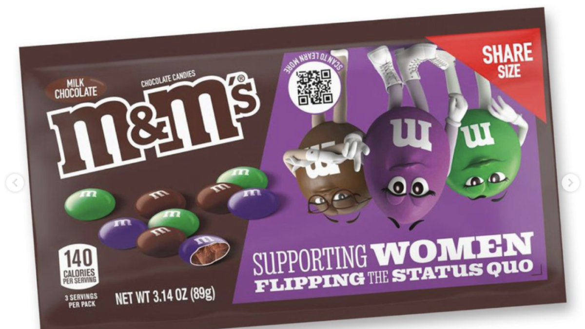 Photo of M and M's package - supporting women flipping the status quo