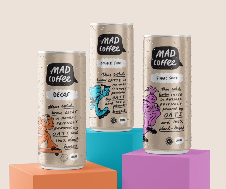 Mad Foods Coffee — new plant-based foods launching in 2025