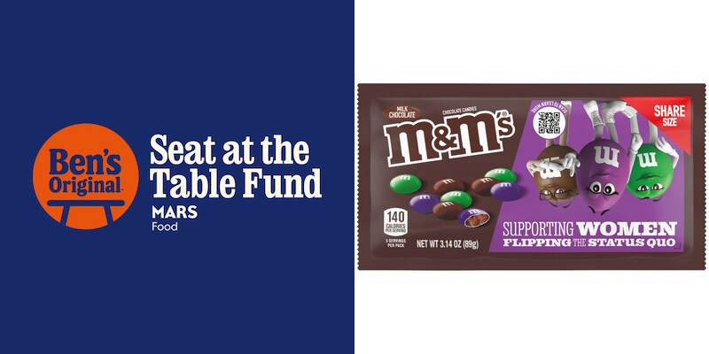 Mars brands M&Ms and Bens Original launch empowerment programs to empower people to chase their dreams