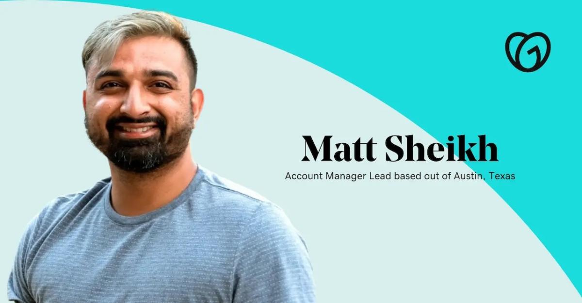 Matt Sheikh, Account Manager Lead, GoDaddy.