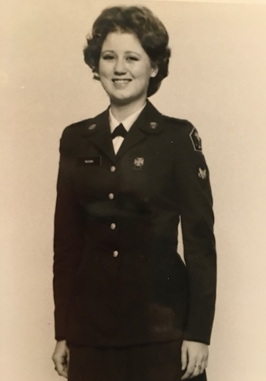 Rhonda during her time at the Pentagon  