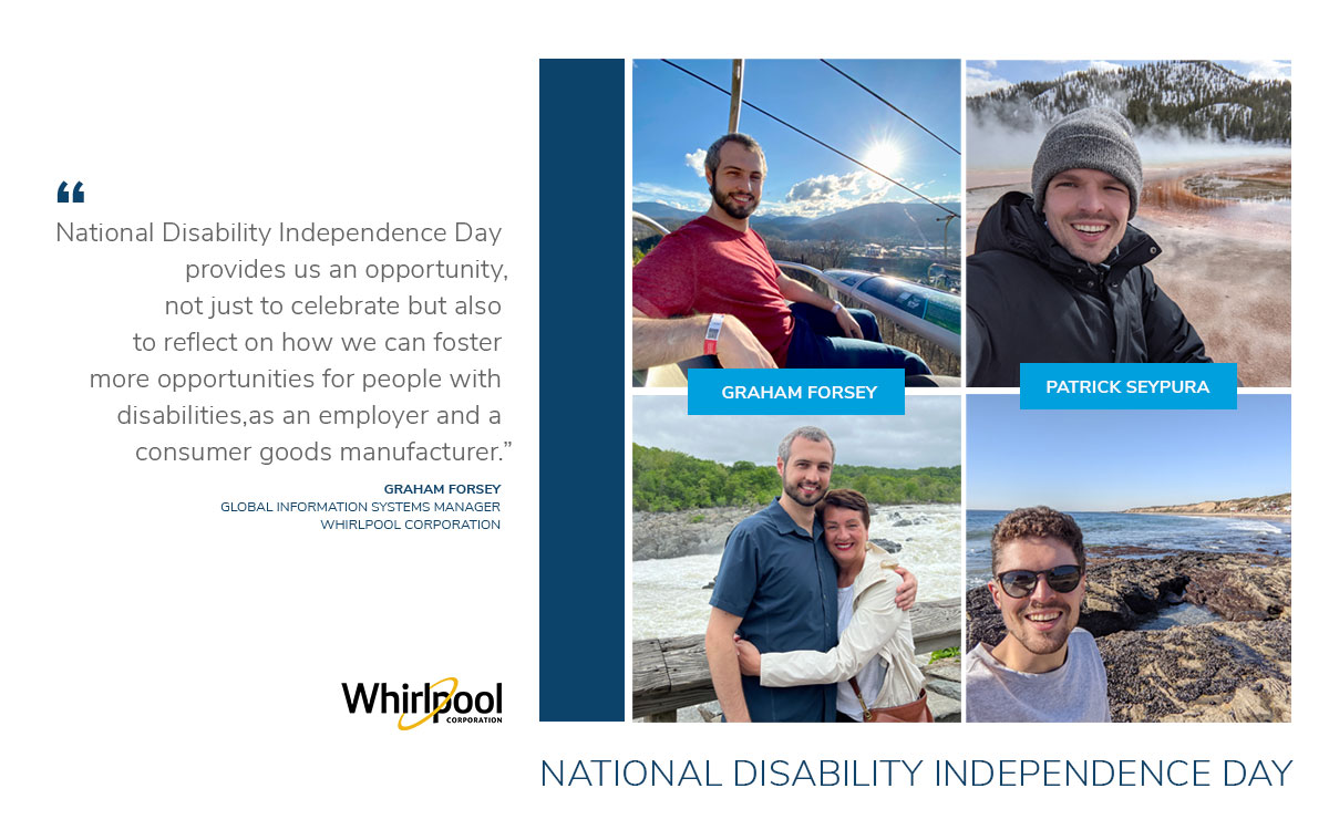 National Disability Independence Day quote and candids