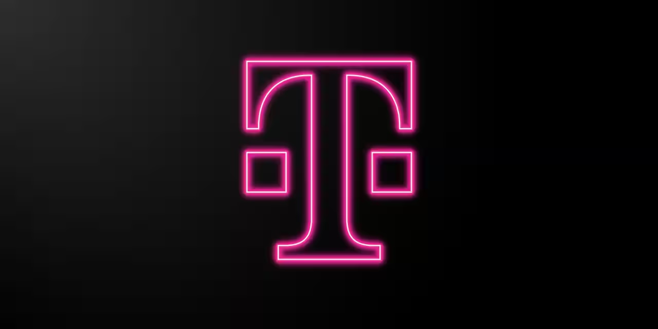 T-Mobile logo on black