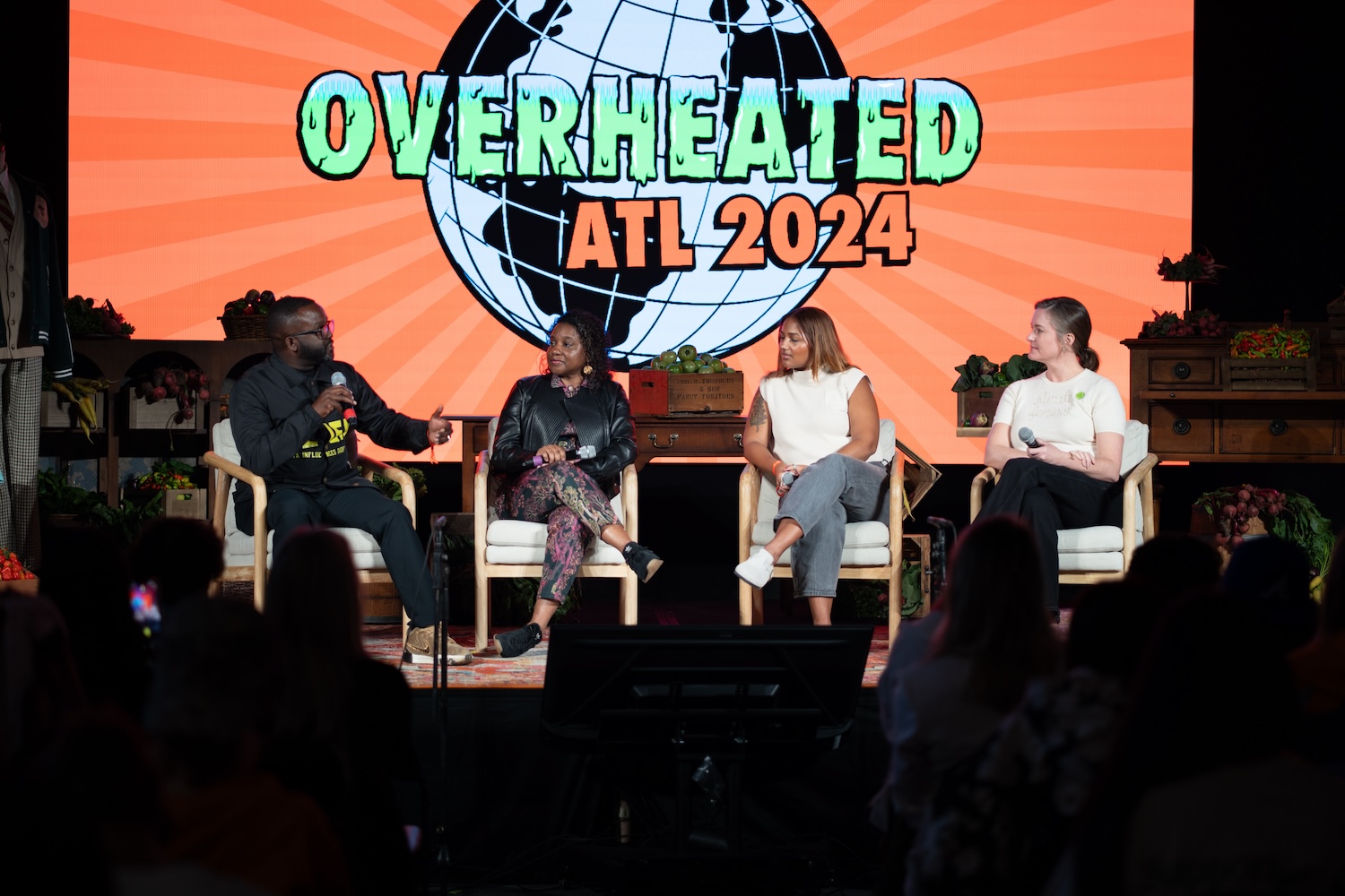 Daniel Blackman speaks at Overheated Atlanta — climate action, climate optimism