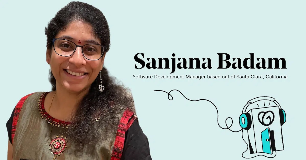 Sanjana Badam, Software development manager, GoDaddy.