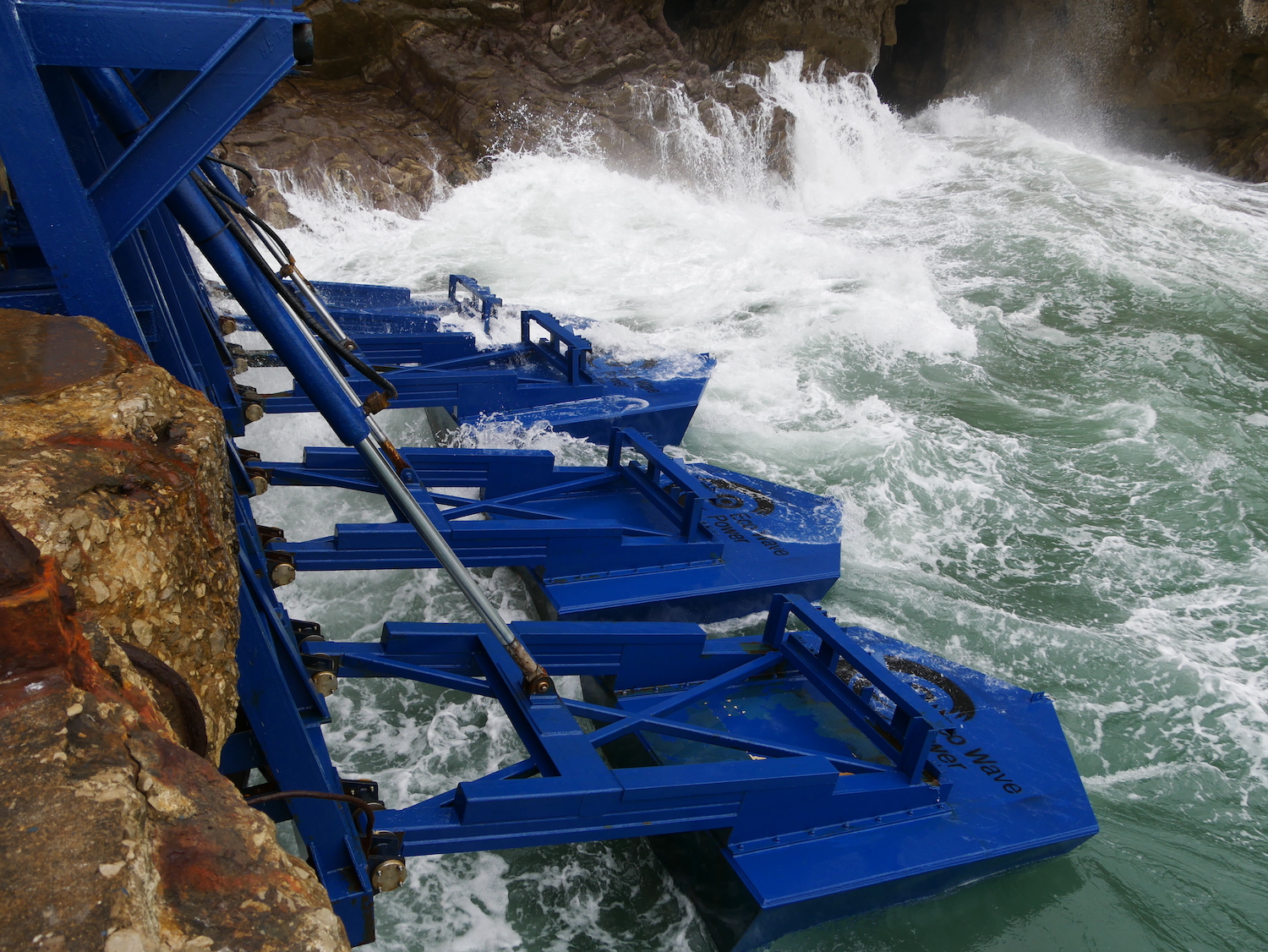 Eco Wave Power's wave energy converters use the natural motion of waves to generate electricity.