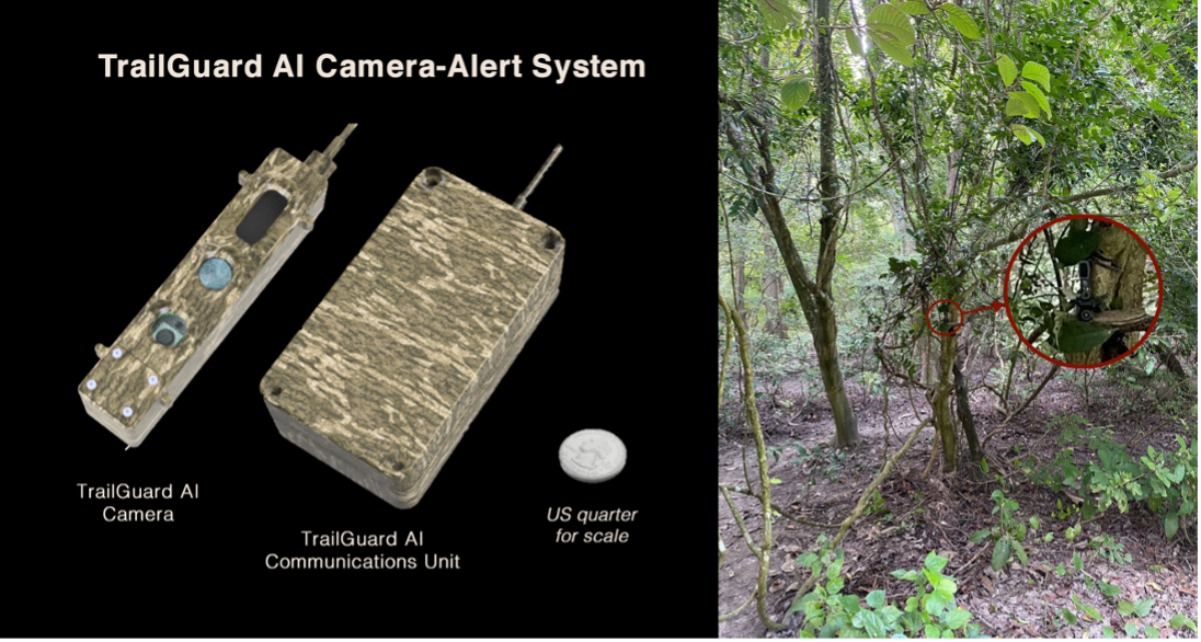 TrailGuard AI camera system
