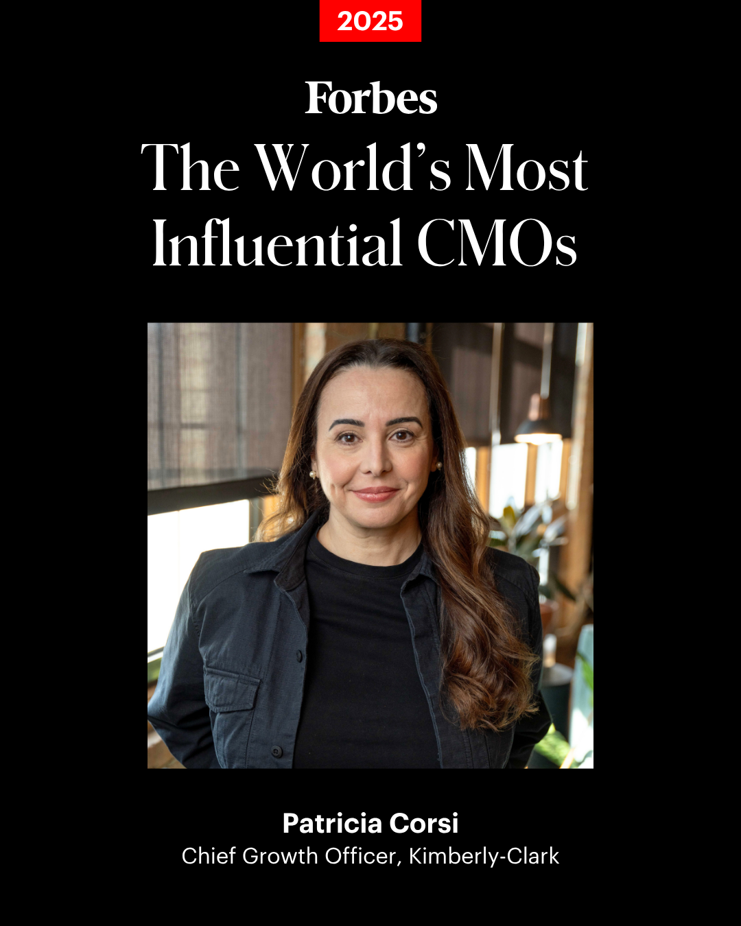 Patricia Corsi Named to Forbes World's Most Influential CMO