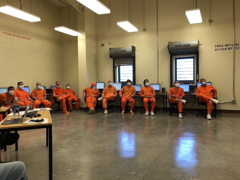 Persevere tech training for incarcerated people while in prison