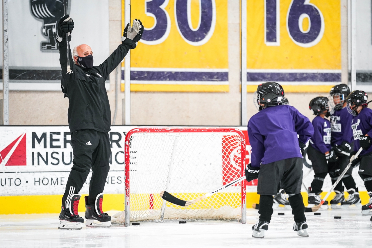 AEG’s LA Kings host the club’s first week-long “We Are All Kings Camp” to introduce new players to the game of hockey at the Toyota Sports Performance Center in El Segundo on August 2-7, 2021.