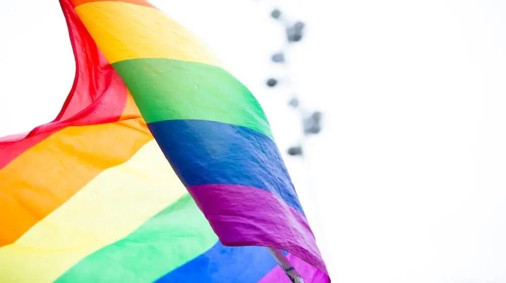 Pride Flag shown against a white background.