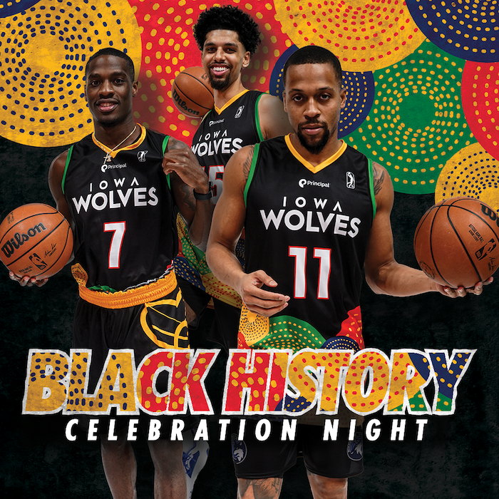 Iowa Wolves Unveil Special-edition 'Black Panther' Jerseys