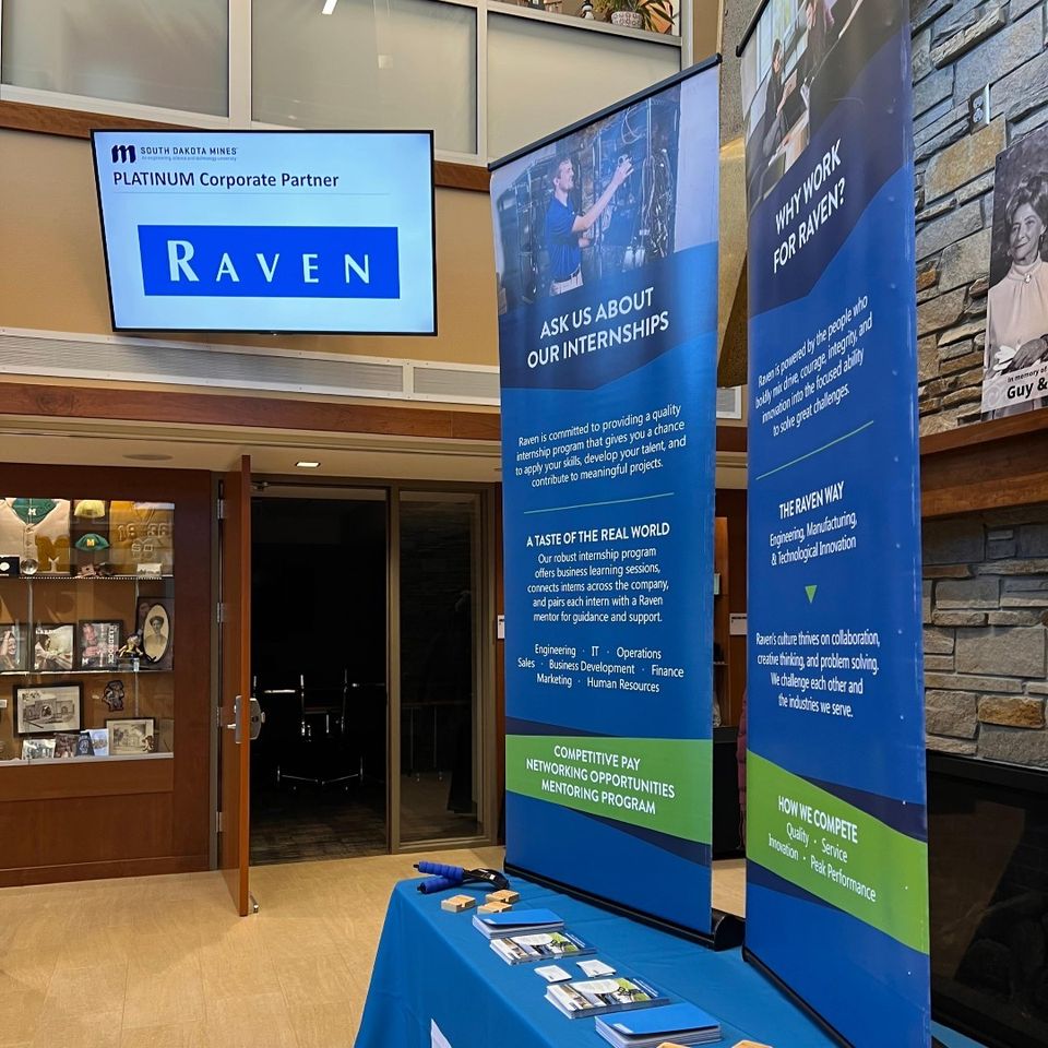 Raven at the South Dakota School of Mines and Technology Career Day