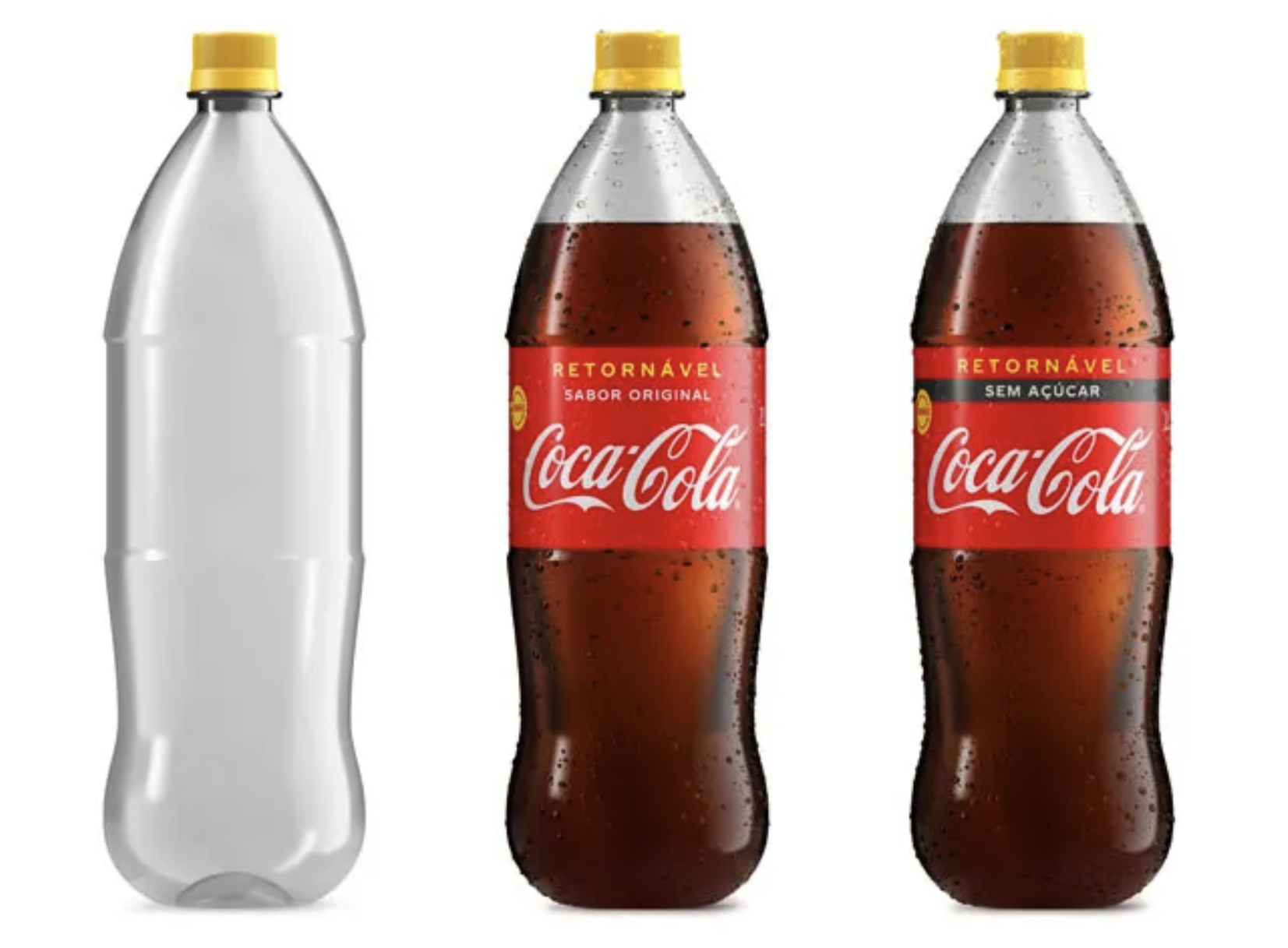 refillable bottles for Coca-Cola Brazil