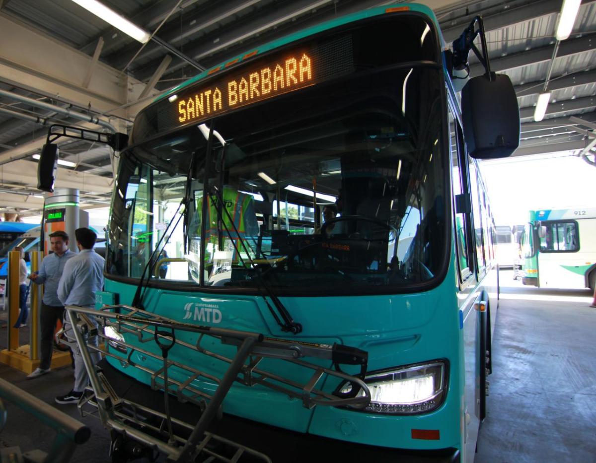 Santa Barbara MTD's battery-electric buses