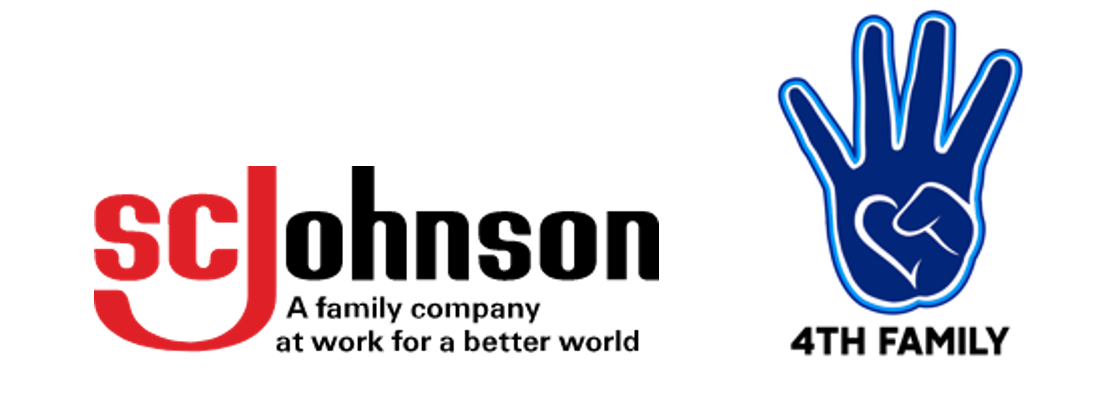 SC Johnson and 4th Family logos