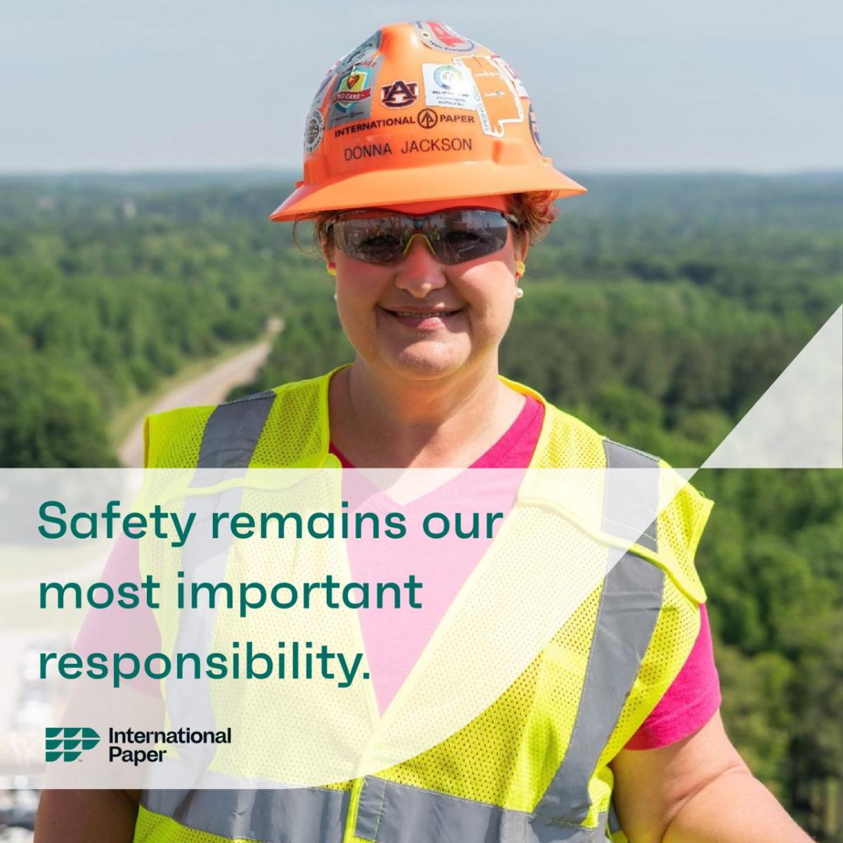 "Safety remains our most important responsibility"