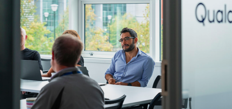 professionals sitting at a table